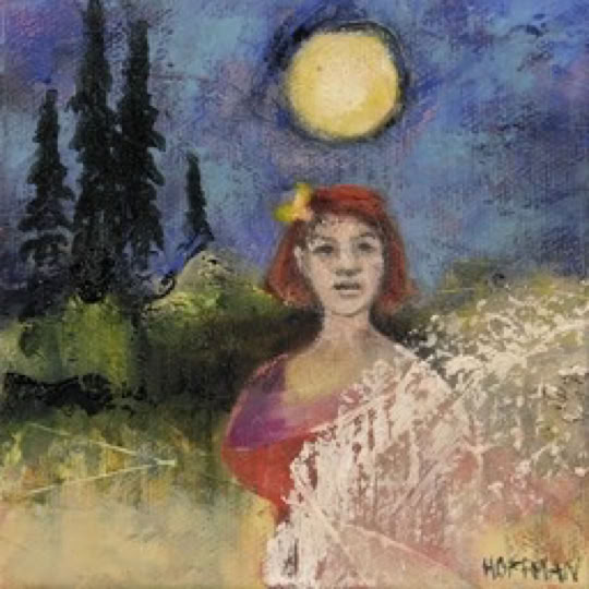 oil on canvas, 5" x 5"